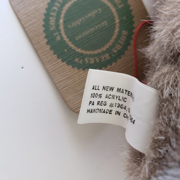 NWT - Boyds Bear Jointed Brown Rabbit Bunny - Picture 4 of 6